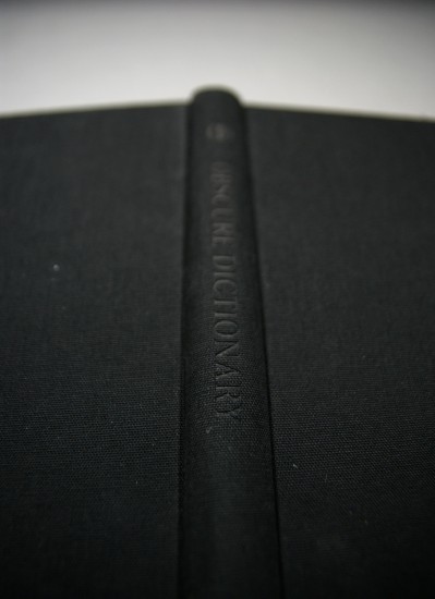Obscure Dictionary